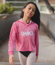 Load image into Gallery viewer, Covet "Just another Day at the Studio" Crop Hoodie