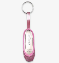 Load image into Gallery viewer, So Danca KC40G Glitter Pointe Shoe Keychain