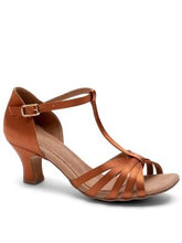 Load image into Gallery viewer, Capezio Sara 2" Ballroom in Black & Cinnamon