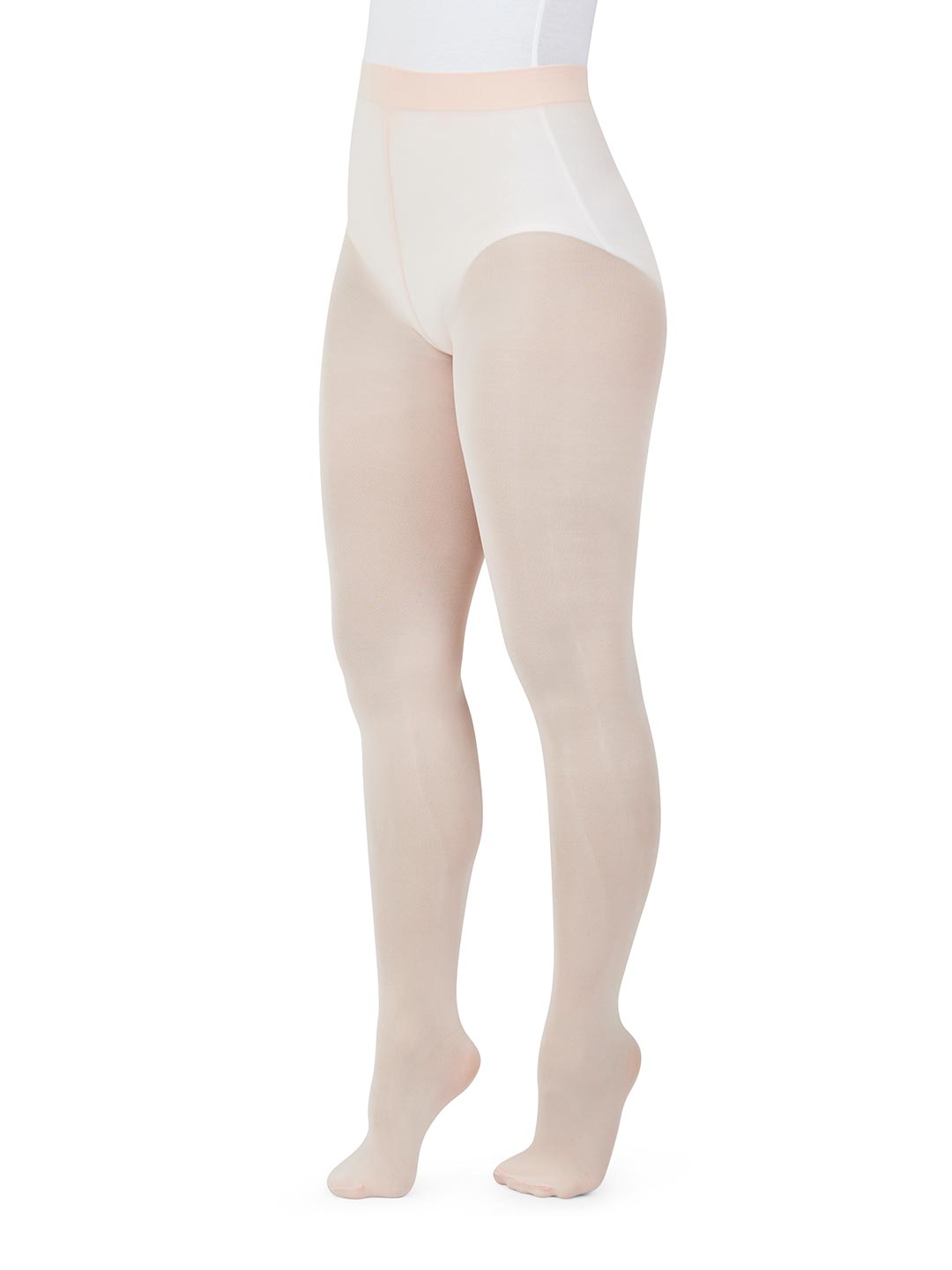 CAPEZIO 1917X GIRLS FOOTLESS W/ SELF KNIT WAIST BAND TIGHT – The