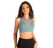Load image into Gallery viewer, So Danca 24307A Adult Mesh Front Bra Top
