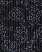 Load image into Gallery viewer, Wear Moi AZALEE Ribbed Mesh Floral Print
