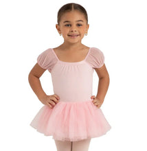 Load image into Gallery viewer, Capezio 12171C Mesh Sleeve Tutu Dress
