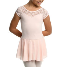 Load image into Gallery viewer, Danz N Motion 23207C Cap Slv Dress w/ Heart
