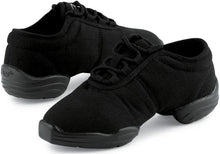 Load image into Gallery viewer, Capezio DS03 Canvas Black DanceSneaker
