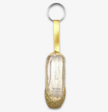 Load image into Gallery viewer, So Danca KC40G Glitter Pointe Shoe Keychain
