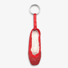 Load image into Gallery viewer, So Danca KC40G Glitter Pointe Shoe Keychain
