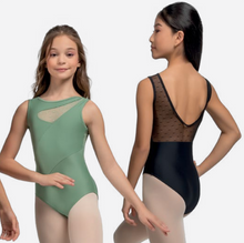 Load image into Gallery viewer, So Danca L2701 French Dot Mesh Tank
