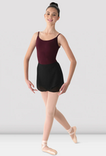 Load image into Gallery viewer, Mirella MS12A Blk Wrap Skirt
