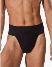 Load image into Gallery viewer, Capezio N5930 Quilted Cotton Panel Thong Dance Belt
