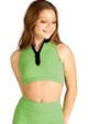 DM Sloane Jr. Zip Front Top