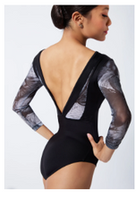 Load image into Gallery viewer, So Danca L2747C Long Sleeve w/ Mesh
