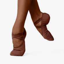 Load image into Gallery viewer, So Danca SD16 &quot;Bliss&quot; Canvas Adult Ballet Shoe - Mocha
