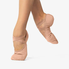 Load image into Gallery viewer, So Danca SD16 &quot;Bliss&quot; Canvas Adult Ballet Shoe - Sand/Nude
